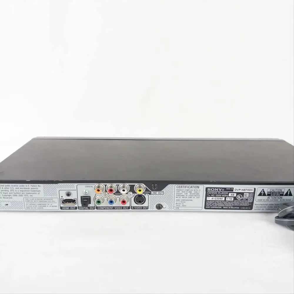 Sony DVP-NS700H 1080p Upscaling CD/DVD Player Movie DVD Shrek included